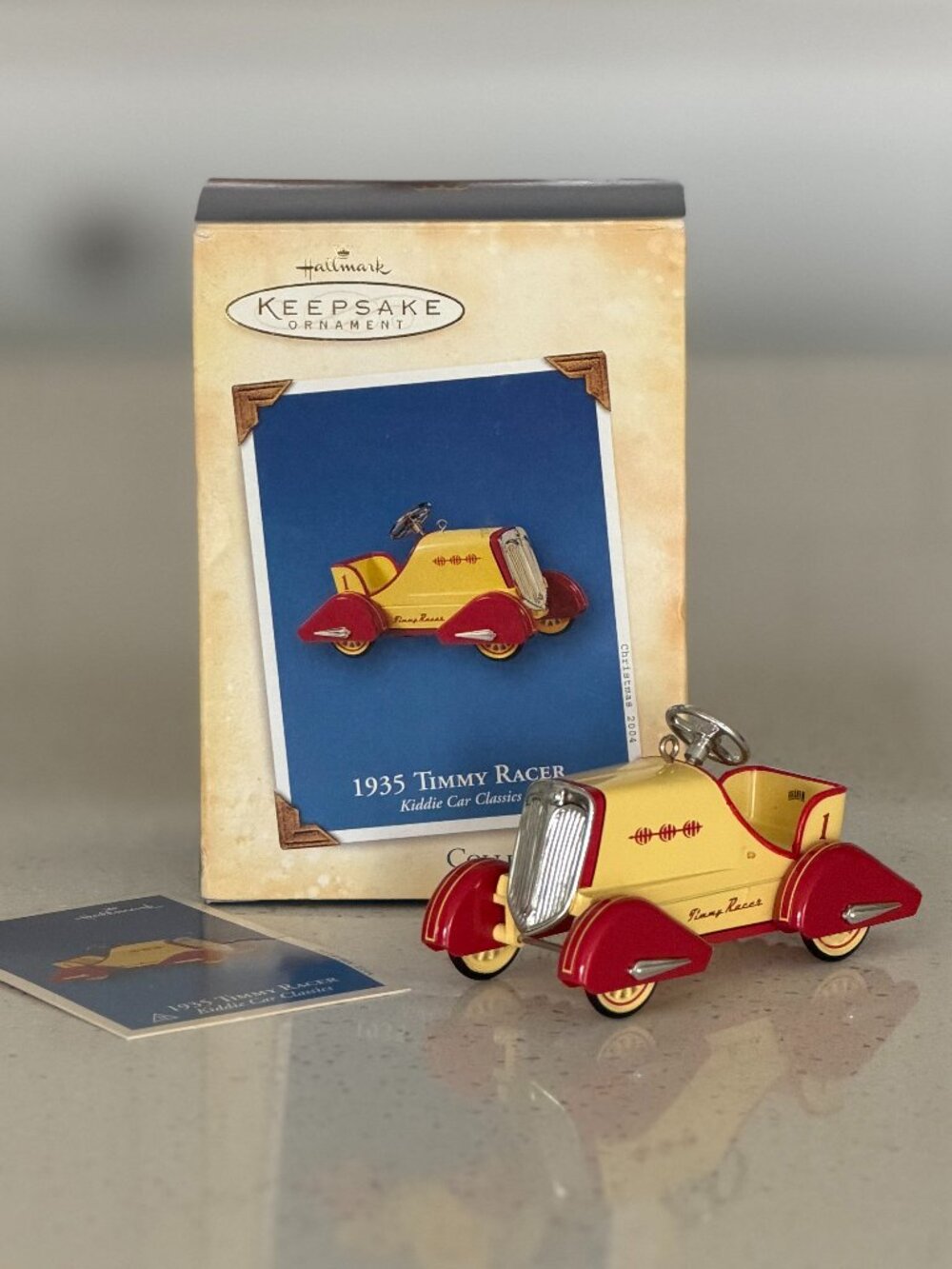 Hallmark Ornament Kiddie Car Classics 1935 Timmy Racer #11